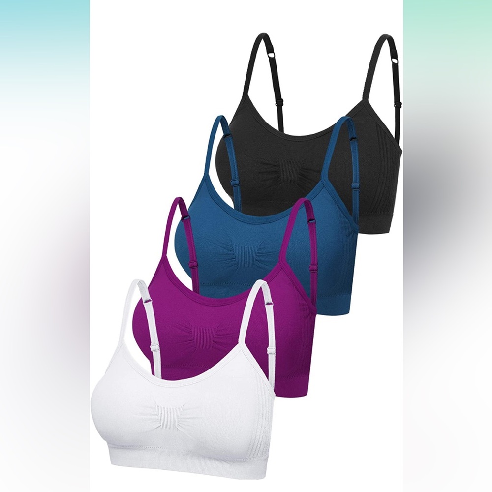 Women’s seamless padded bralette. Never worn